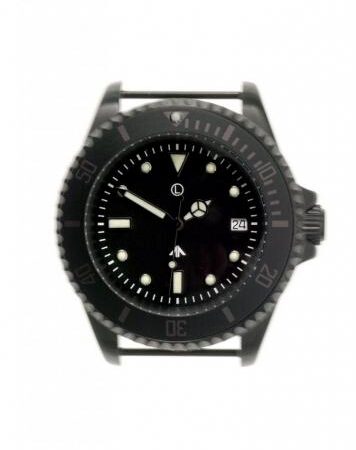 MWC 24 Jewel 300m Auto Submariner Black PVD Steel (Sterile)