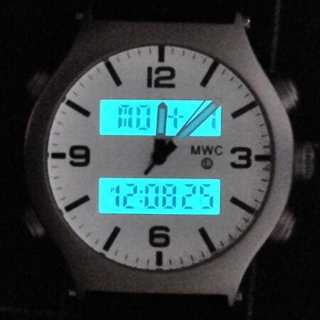 MWC G10 EVO Dual Time Chronograph (white dial)