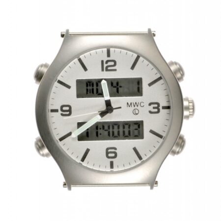 MWC G10 EVO Dual Time Chronograph (white dial)