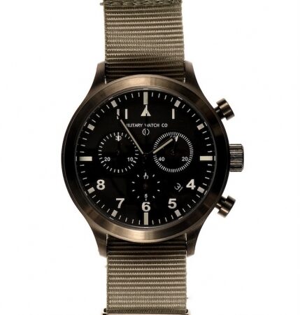 MWC MTECIII/GM "Titan" Limited Edition Military Pilots Chronograph MIL-TEC III Watch