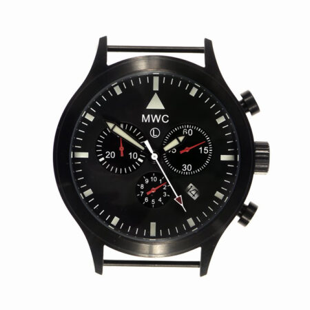 MWC MIL-TEC MKVI PVD Military Pilots Chronograph (black case) Watch