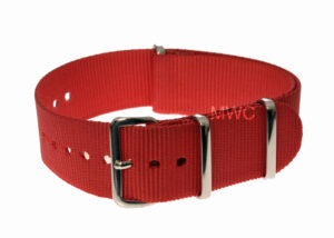 20mm Red NATO Strap