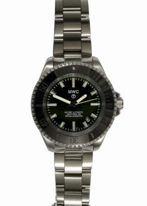 MWC 21 Jewel 300m Auto Submariner on Bracelet with Tritium GTLS Watch