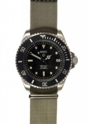 MWC 24 Jewel 300m Stainless Steel Automatic Submariner (Branded)