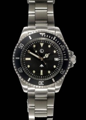 MWC Auto 300m Stainless Steel Divers Watch (Sterile) on Bracelet