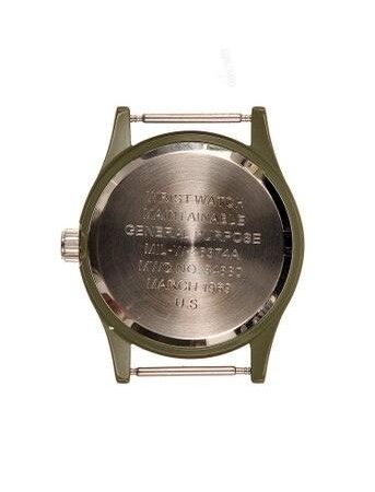 Olive Vietnam Watch on Khaki Strap