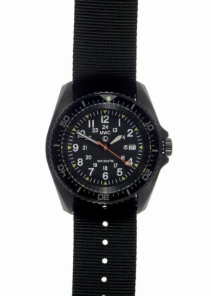 MWC 12/24 Military Divers Watch in PVD Steel Case (Quartz)