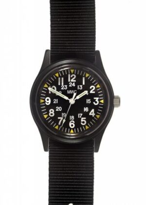 MWC Matt Black US Military Pattern Vietnam (Quartz) Watch