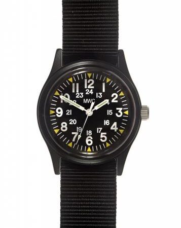 MWC Matt Black US Military Pattern Vietnam (Quartz) Watch