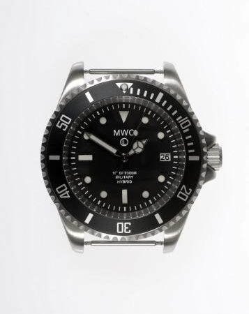 MWC 300m/1000ft Stainless Steel Hybrid Military Divers Watch