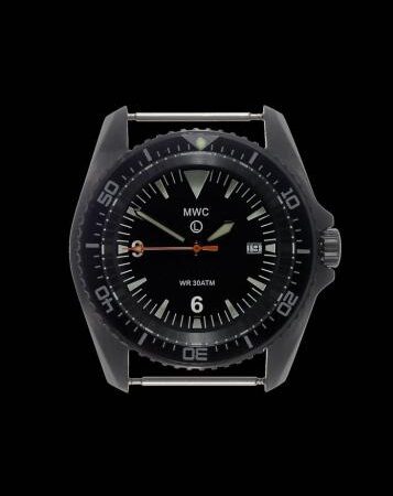 MWC 12 Hour Military Divers in PVD Steel Case (Automatic) Watch