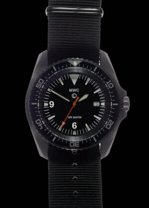 MWC 12 Hour Military Divers in PVD Steel Case (Automatic) Watch