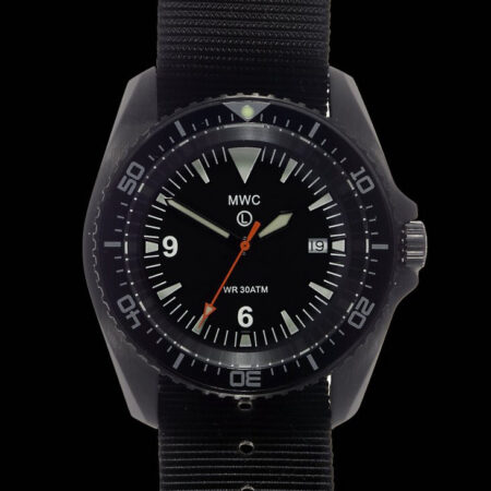 MWC 12 Hour Military Divers in PVD Steel Case (Automatic) Watch