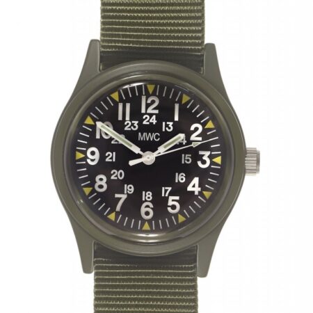 Olive Vietnam Watch on Olive Drab Strap