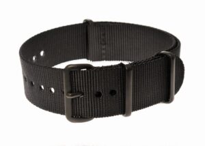 24mm Black PVD NATO Strap