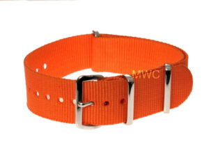 18mm Orange "High Visibility" SAR NATO Strap