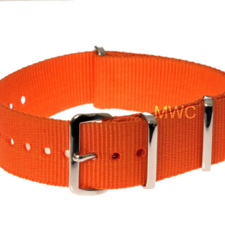 18mm Orange "High Visibility" SAR NATO Strap