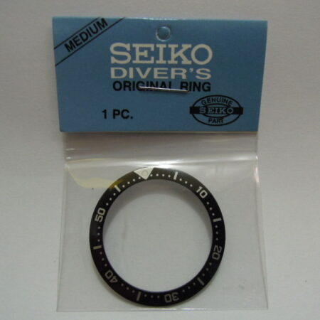 Seiko insert Black 7S26-0030 / 4205 Medium size for Diver's watches (3 pcs)