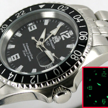 Tauchmeister1937 T0082 Automatic Professional Diver GMT-U-BOOT Watch