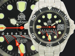 Tauchmeister1937 T0095 Profi combat diver GMT Fly-back Watch