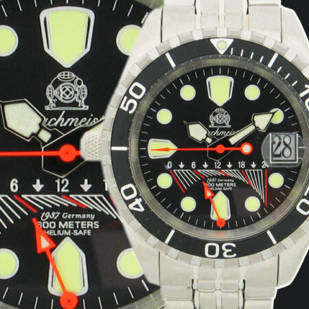 Tauchmeister1937 T0095 Profi combat diver GMT Fly-back Watch