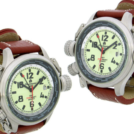 Tauchmeister1937 T0155 XXL-Pilot "World-Tour" Watch