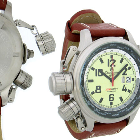 Tauchmeister1937 T0156 XXL-Pilot "World-Tour" Watch