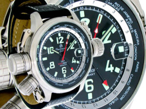 Tauchmeister1937 T0158 XXL-Pilot "World-Tour" Watch