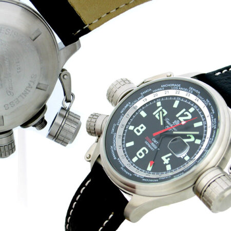 Tauchmeister1937 T0158 XXL-Pilot "World-Tour" Watch