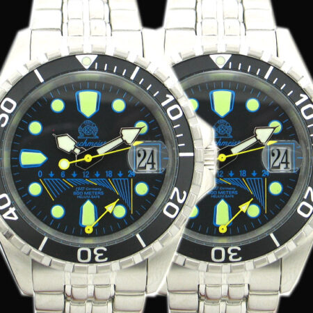 Tauchmeister1937 T0173 Profi diver GMT Fly-back Watch