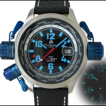 Tauchmeister1937 T0181 XXL-Pilot "World-Tour" Watch