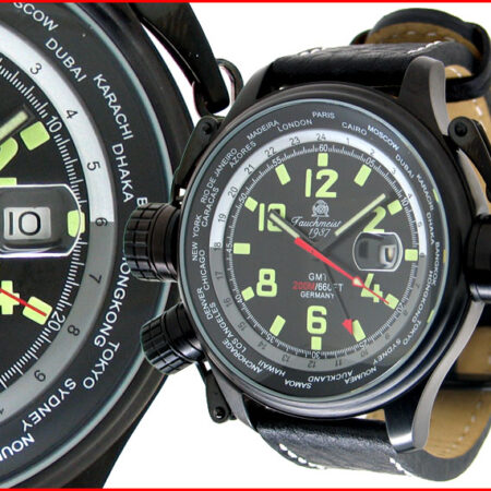 Tauchmeister1937 T0182 XXL-Pilot "World-Tour" Watch