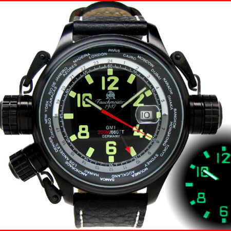 Tauchmeister1937 T0182 XXL-Pilot "World-Tour" Watch