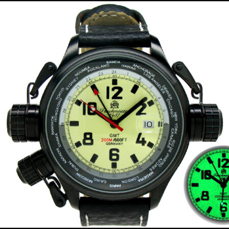 Tauchmeister1937 T0183 XXL-Pilot "World-Tour" Watch