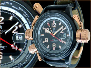 Tauchmeister1937 T0184 XXL-Pilot "World-Tour" Watch