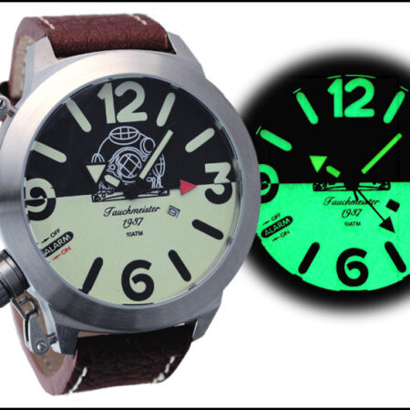 Tauchmeister1937 T0233 2.WW German U-Boot Alarm Watch