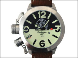 Tauchmeister1937 T0233 2.WW German U-Boot Alarm Watch