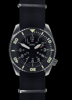 MWC "Depthmaster" 100atm / 3,280ft / 1000m Water Resistant Military Divers Watch in Stainless Steel Case with GTLS and Helium Valve (Automatic)