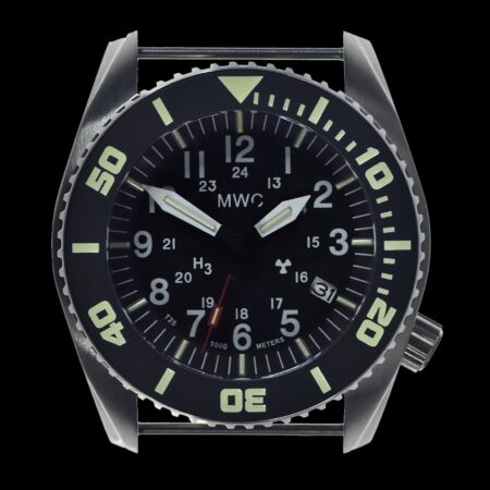 MWC "Depthmaster" 100atm / 3,280ft / 1000m Water Resistant Military Divers Watch in Stainless Steel Case with GTLS and Helium Valve (Automatic)