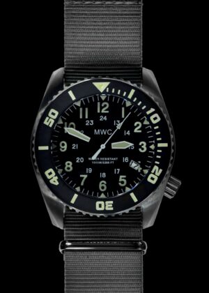 MWC "Depthmaster" 100atm / 3,280ft / 1000m Water Resistant Military Divers Watch in Stainless Steel Case with Helium Valve (Automatic)