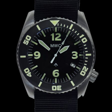 MWC "Depthmaster" 100atm / 3,280ft / 1000m Water Resistant Military Divers Watch in Stainless Steel Case with Helium Valve (Automatic)