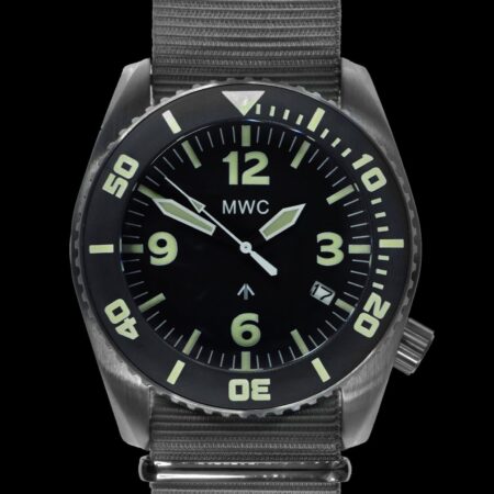 MWC "Depthmaster" 100atm / 3,280ft / 1000m Water Resistant Military Divers Watch in Stainless Steel Case with Helium Valve (Automatic)