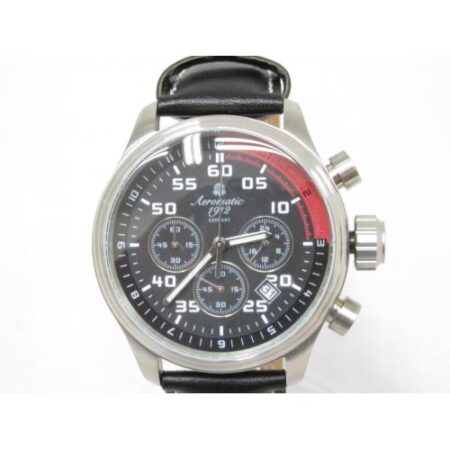 Aeromatic 1912 military retro watch vintage chronograph A1287