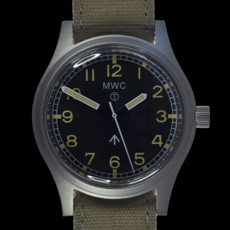 MWC 1940s to 1960s Pattern General Service Watch with 24 Jewel Automatic Movement (Retro Dial Variant)