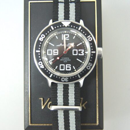 Vostok Amphibia Mod Watch (Mod 26 - black)