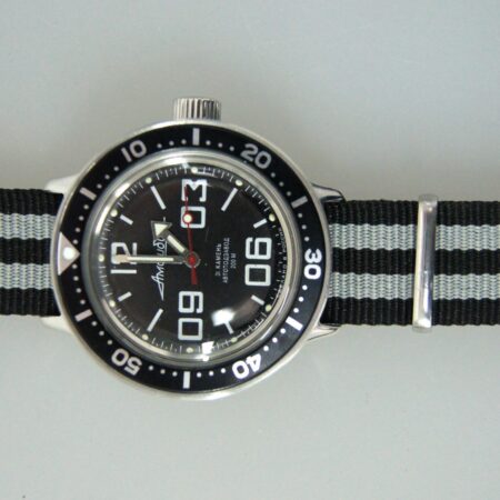 Vostok Amphibia Mod Watch (Mod 26 - black)