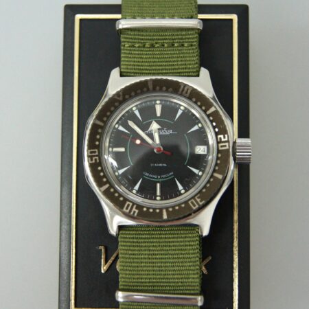 Vostok Amphibia Mod Watch (Mod 29- Green powder)