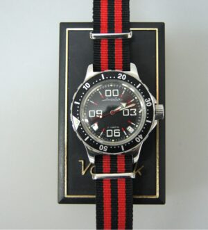 Vostok Amphibia Mod Watch (Mod 33-red line)