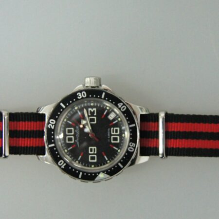 Vostok Amphibia Mod Watch (Mod 33-red line)