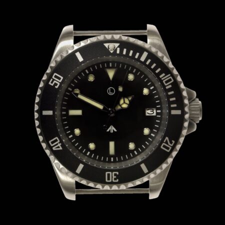 MWC 24 Jewel 300m Automatic Military Divers Watch with Sapphire Crystal and Ceramic Bezel on a NATO Webbing Strap